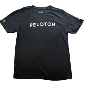 Peloton Century Club T-shirt Black Short Sleeve size large